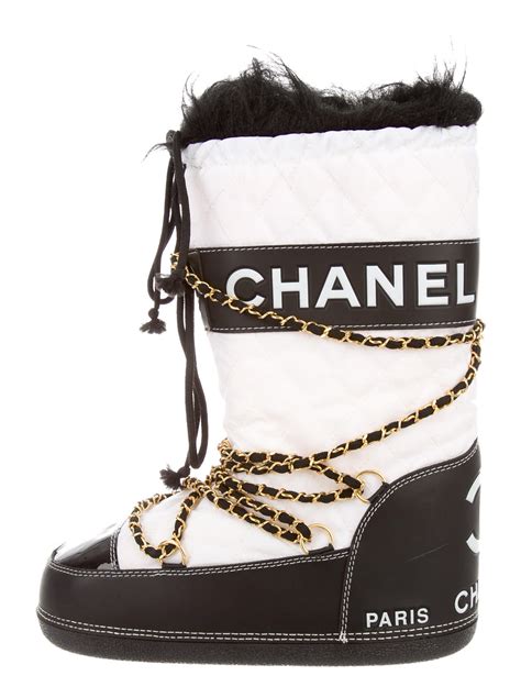 chanel moonboots|Short Boots .